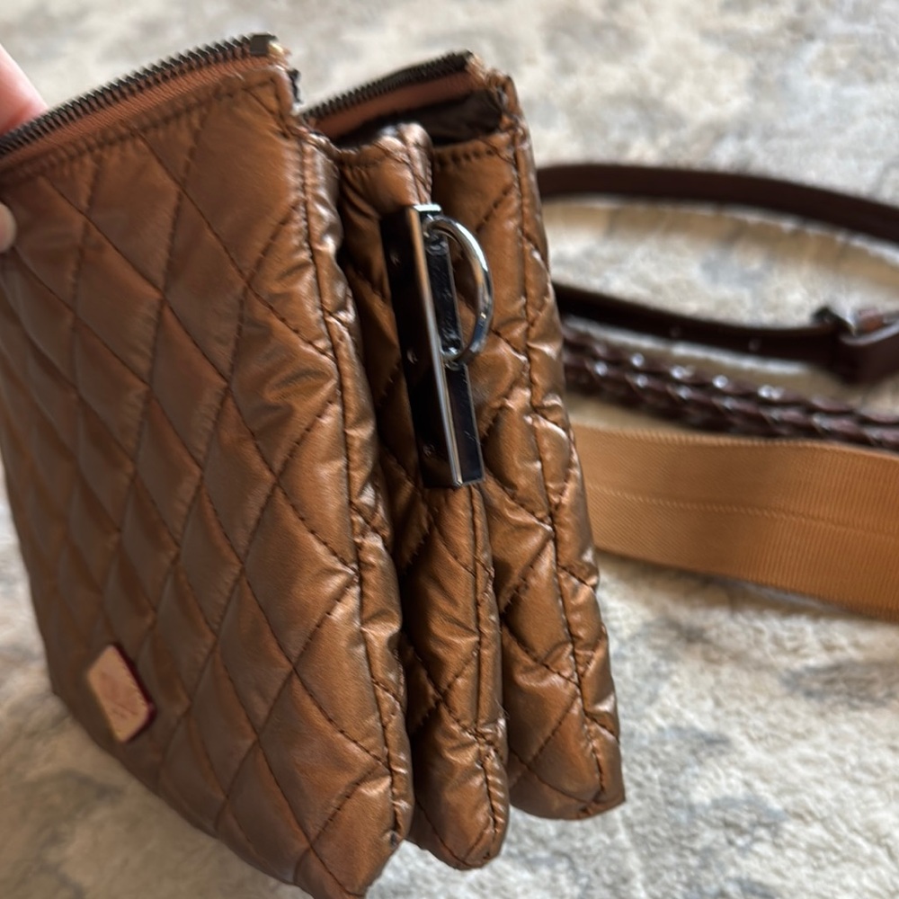 MZ Wallace Tiger Eye Pearl Crosby Pippa - Picture 3 of 5